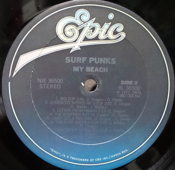 Surf Punks : My Beach (LP, Album, Ter)