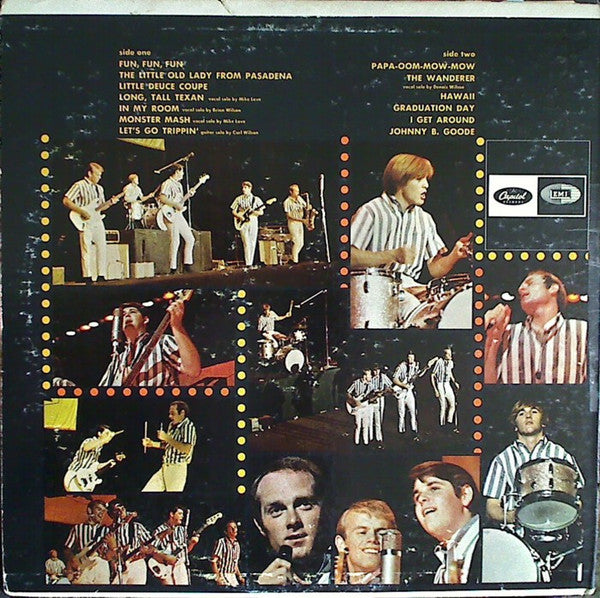 The Beach Boys : Concert (LP, Album, Gat)