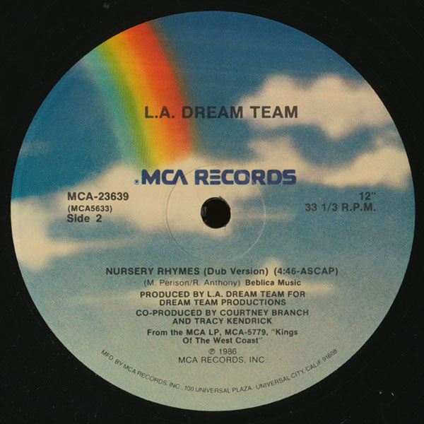 L.A. Dream Team : Nursery Rhymes (12")