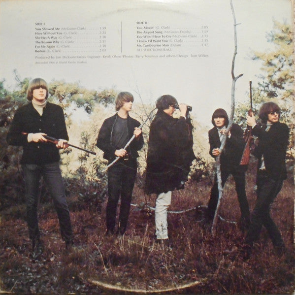 David Crosby, Jim McGuinn, Chris Hillman, Gene Clark, Michael Clarke : Preflyte (LP, Uni)