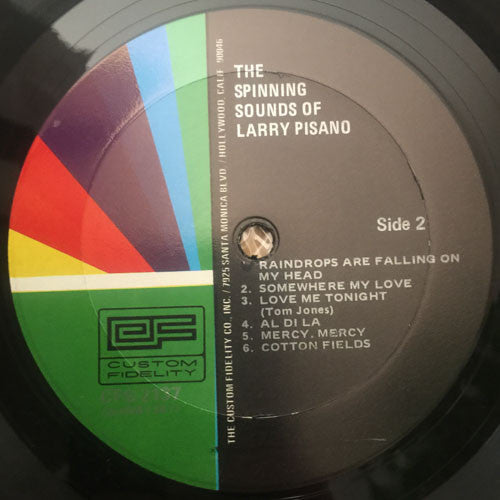 Larry Pisano : The Spinning Sounds Of Larry Pisano (LP)