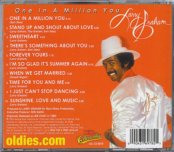 Larry Graham : One In A Million You (CD, Album, RE)