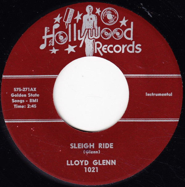 Charles Brown / Lloyd Glenn : Merry Christmas Baby / Sleigh Ride (7")