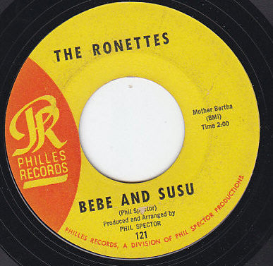 The Ronettes : Do I Love You? / Bebe And Susu (7", Single, Styrene)