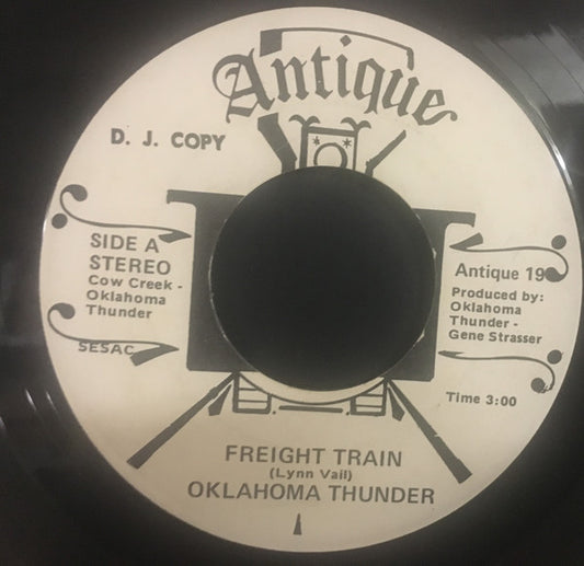 Oklahoma Thunder Band : Freight Train / County Melody (7")