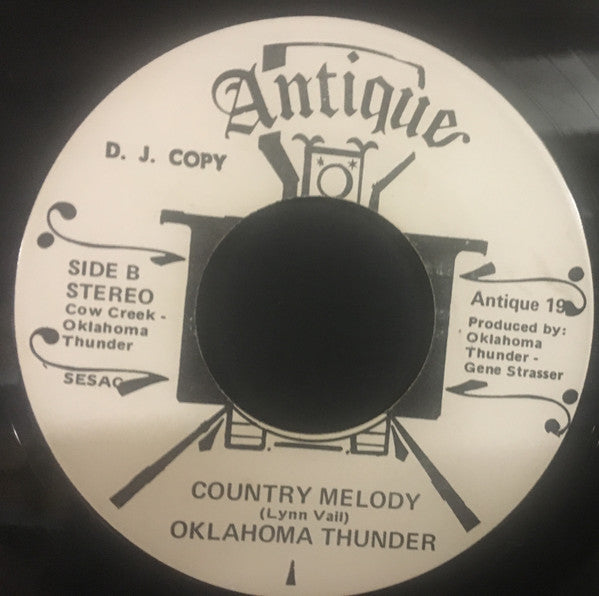 Oklahoma Thunder Band : Freight Train / County Melody (7")