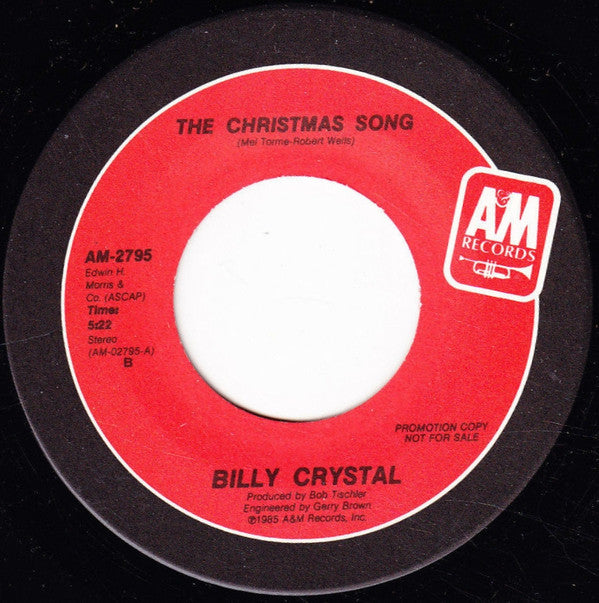 Billy Crystal : The Christmas Song (7", Promo)