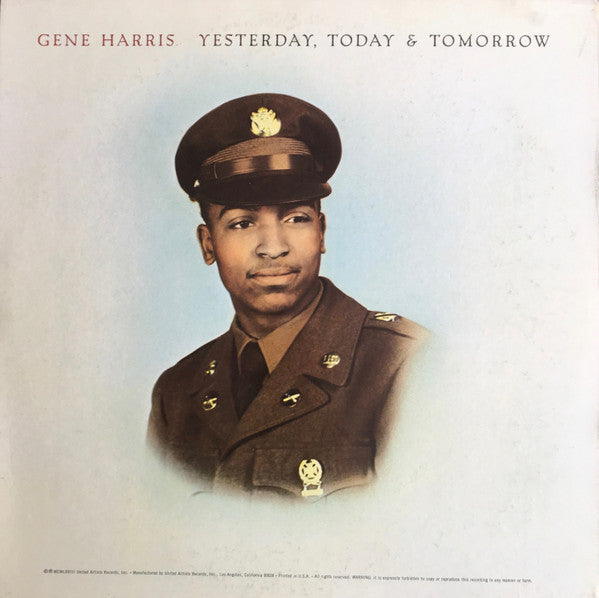 Gene Harris : Yesterday, Today & Tomorrow (2xLP, Album, Gat)