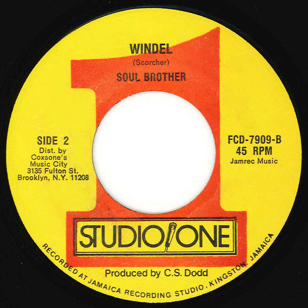 Ken Boothe, The Soul Brothers : Home Home Home / Windel (7", Single)