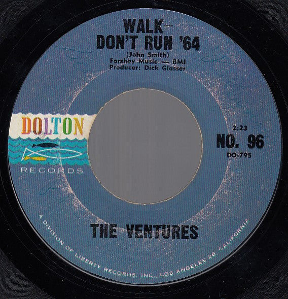 The Ventures : Walk - Don't Run '64 (7", Single, Styrene, Mon)