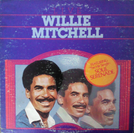 Willie Mitchell : Willie Mitchell Live (LP, Album, RE)