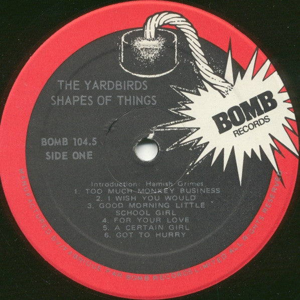 The Yardbirds : Shapes Of Things (2xLP, Comp, Gat)