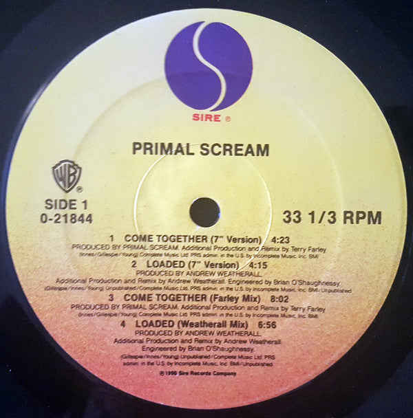 Primal Scream : Come Together (12")