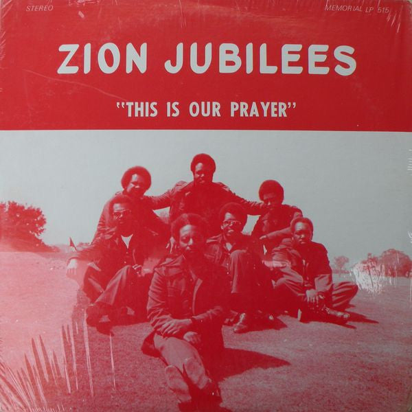 Zion Jubilees : This Is Our Prayer (LP, Album)