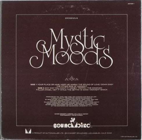 The Mystic Moods* : Erogenous (LP, Album, RE)