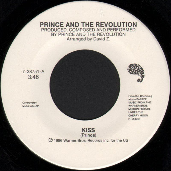 Prince And The Revolution : Kiss (7", Single, SRC)