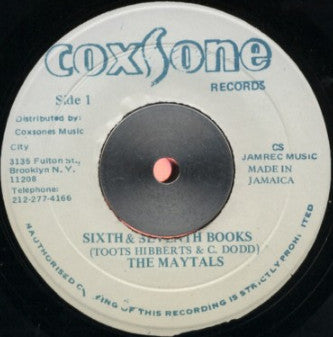 The Maytals / Busty & Cool : Sixth & Seventh Books / What A World (7", RE)