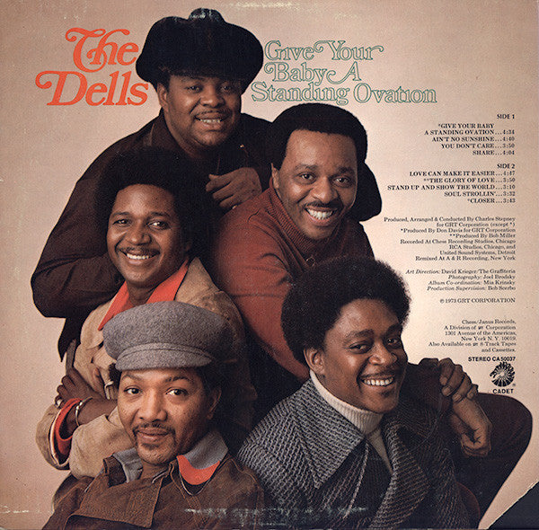 The Dells : Give Your Baby A Standing Ovation (LP, Album)