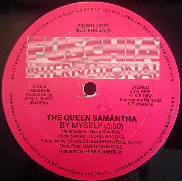 Queen Samantha : Give Me Action (12", Promo)