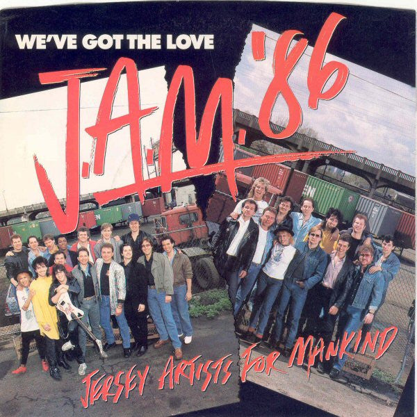 Jersey Artists For Mankind : We've Got The Love (7", Single)