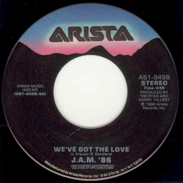 Jersey Artists For Mankind : We've Got The Love (7", Single)