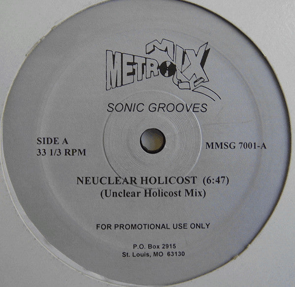 Various : Metro Mix - Sonic Grooves (12", Unofficial)