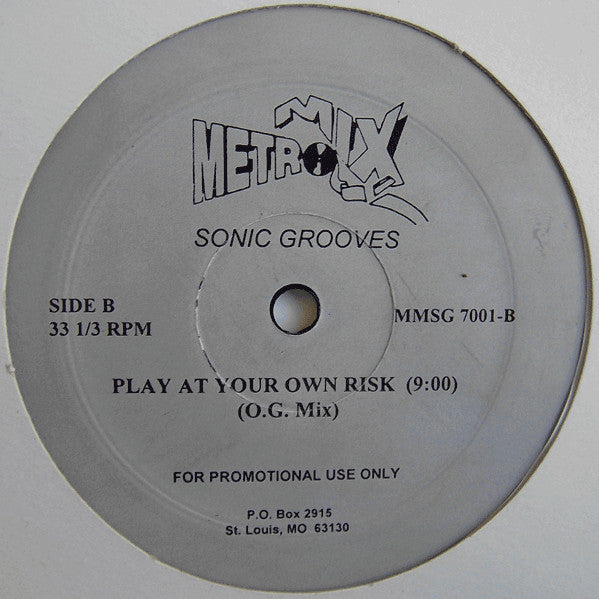 Various : Metro Mix - Sonic Grooves (12", Unofficial)