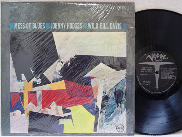 Johnny Hodges / Wild Bill Davis : Mess Of Blues (LP, Album, RE)