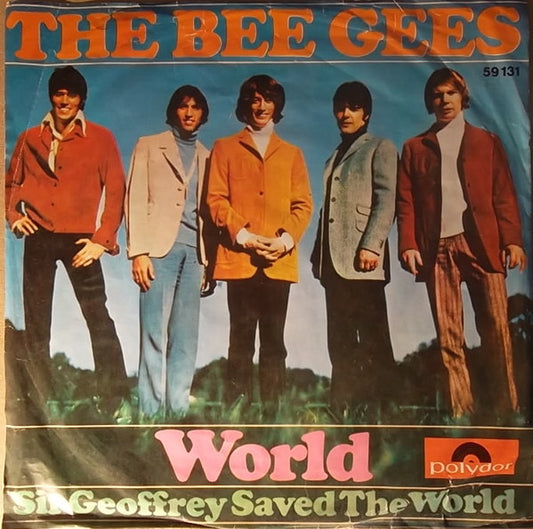 Bee Gees : World (7", Single)