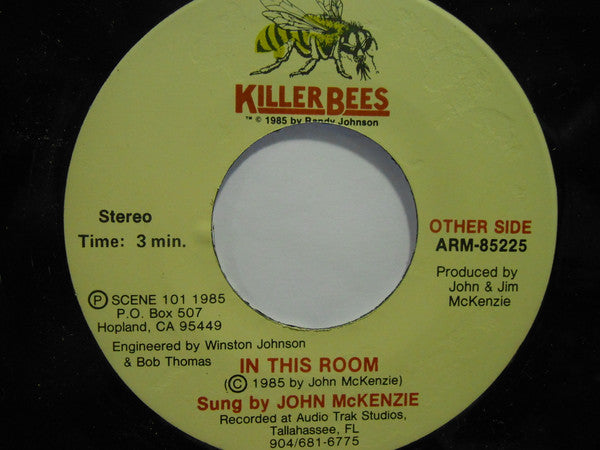 Pat Bohn & The Stingers : Killer Bees Gone Mad (7", Single)