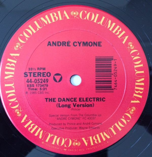 André Cymone : The Dance Electric (12", Single)