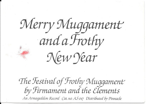 Firmament And The Elements : The Festival Of Frothy Muggament (7")