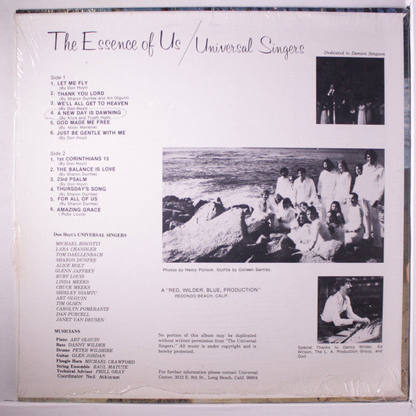 Universal Singers : The Essence Of Us (LP)