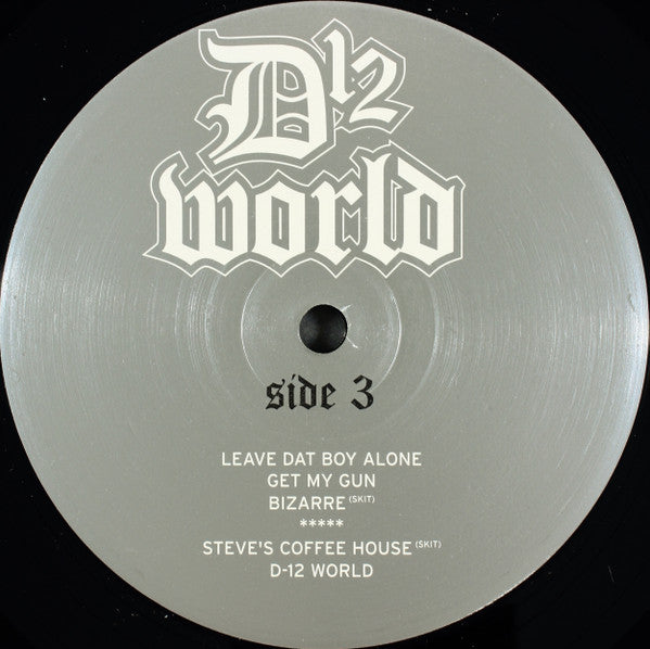 D12 : D12 World (Clean Vinyl Version) (2xLP, Album, Promo)