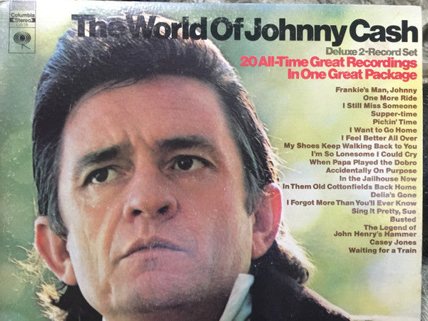 Johnny Cash : The World Of Johnny Cash (2xLP, Comp)