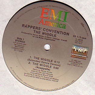 Rappers' Convention : The Wiggle (12")