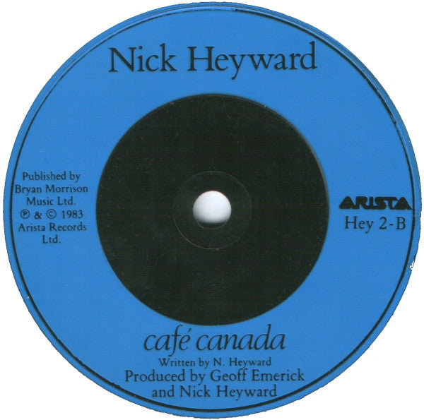 Nick Heyward : Take That Situation (7", Single, Blu)