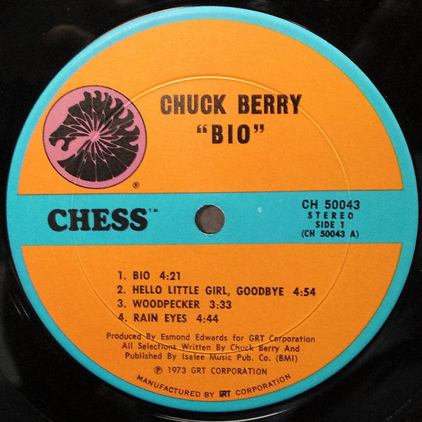 Chuck Berry : Bio (LP, Album, Gat)