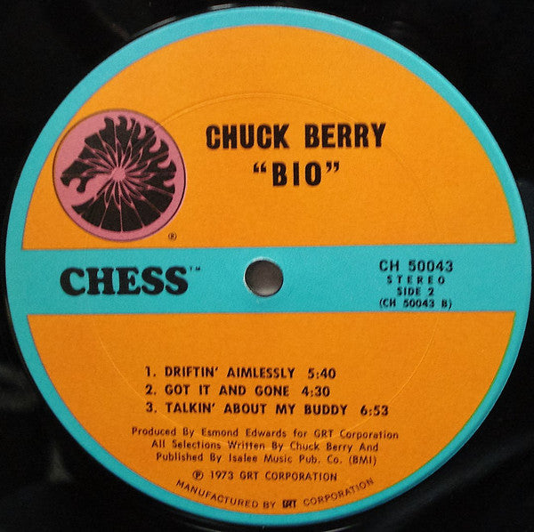 Chuck Berry : Bio (LP, Album, Gat)