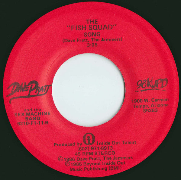 Dave Pratt And The Sex Machine Band : Drop It On Khadafy! (7", Single)