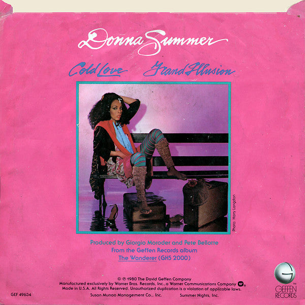 Donna Summer : Cold Love (7")