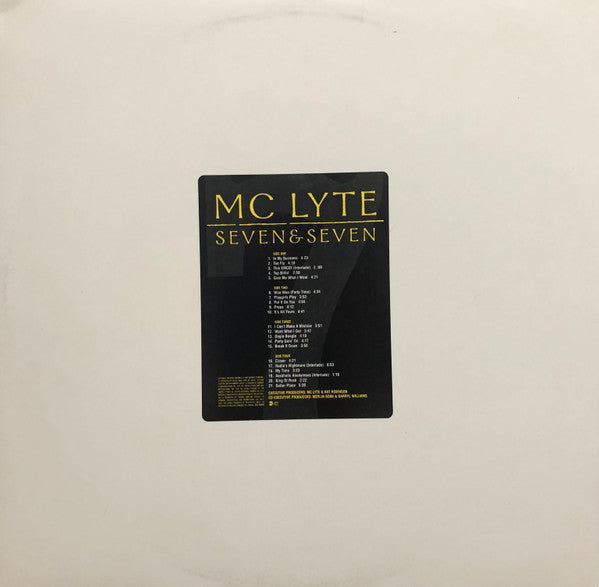 MC Lyte : Seven & Seven (2xLP, Album, Promo)