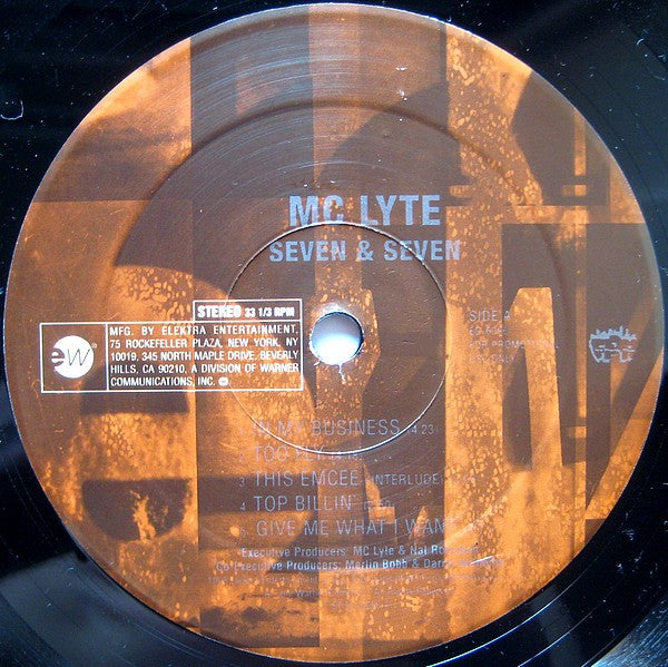 MC Lyte : Seven & Seven (2xLP, Album, Promo)