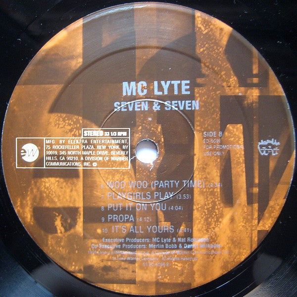 MC Lyte : Seven & Seven (2xLP, Album, Promo)