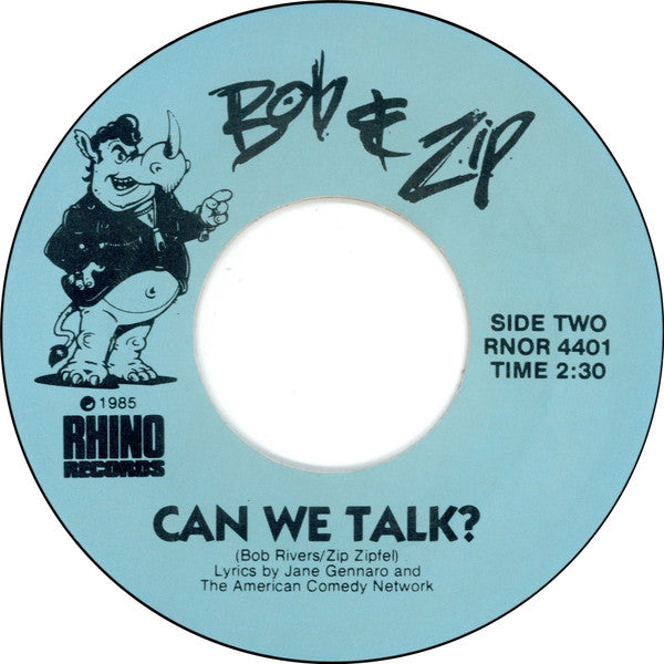 Bob & Zip : Just a Big Ego (7")