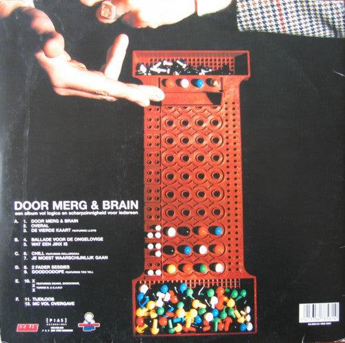 Brainpower : Door Merg & Brain (3x12", Album)