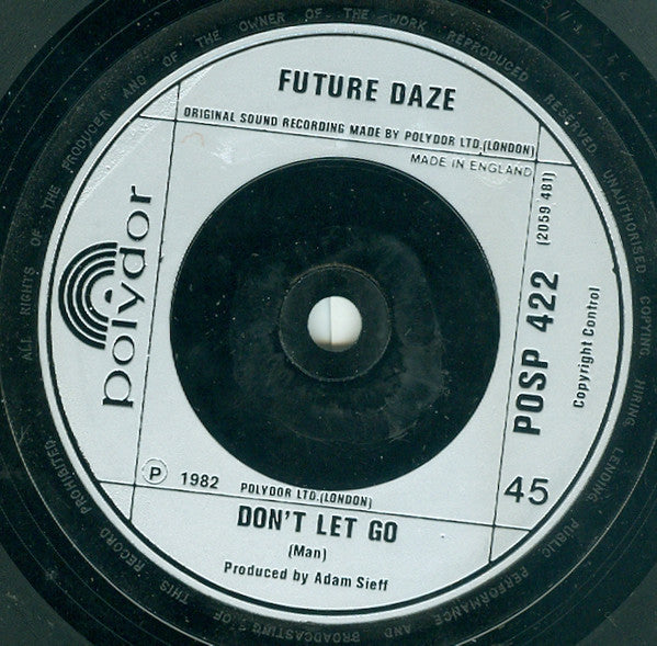 Future Daze : In This Dream (7", Single)