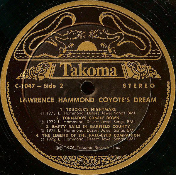 Lawrence Hammond : Coyote's Dream (LP, Album)