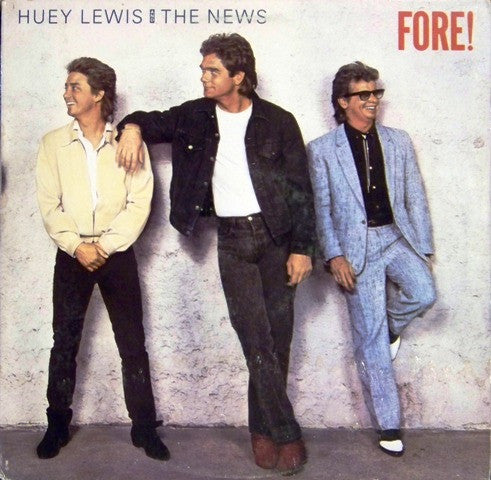 Huey Lewis And The News* : Fore! (LP, Album, Car)