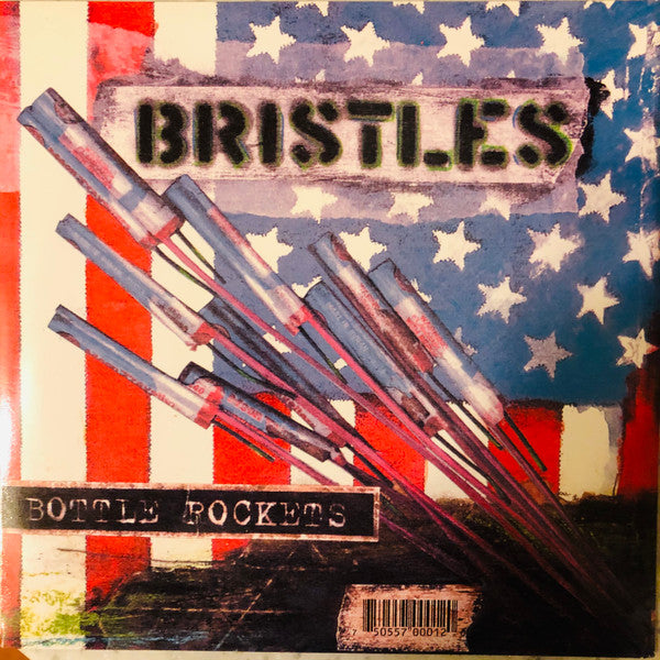 The Bristles / U.S. Bombs : The Bristles / U.S. Bombs (7", Single, Gol)